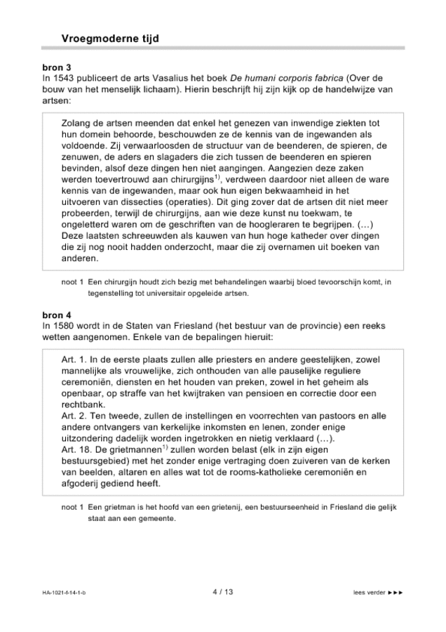 Geschiedenis Eindexamens Hoger Algemeen Voortgezet Onderwijs Bijlage Eindexamens Nu Gratis