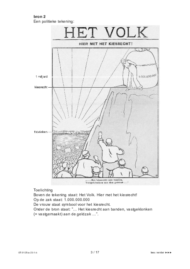 Bijlage examen VMBO GLTL geschiedenis 2023, tijdvak 1. Pagina 3