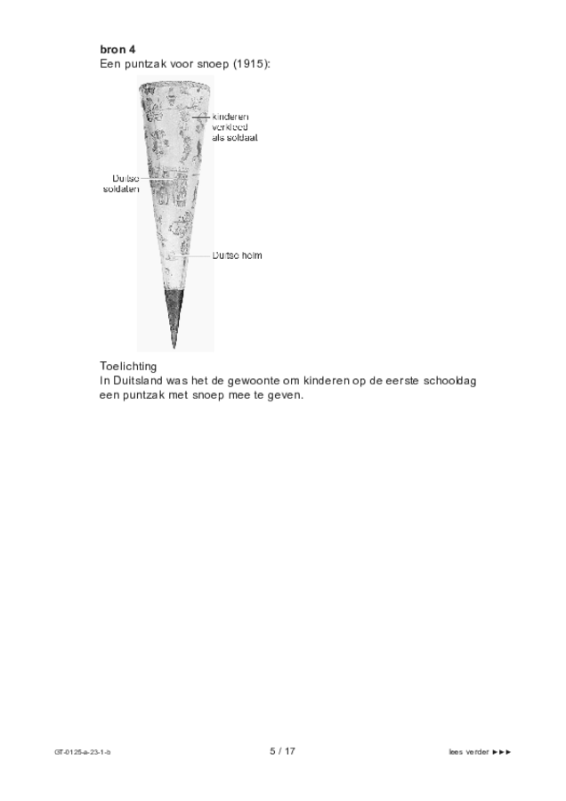 Bijlage examen VMBO GLTL geschiedenis 2023, tijdvak 1. Pagina 5
