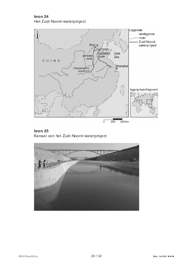 Opgaven examen VMBO GLTL aardrijkskunde 2022, tijdvak 2. Pagina 20
