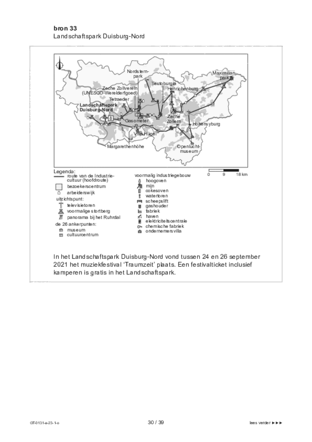 Opgaven examen VMBO GLTL aardrijkskunde 2023, tijdvak 1. Pagina 30