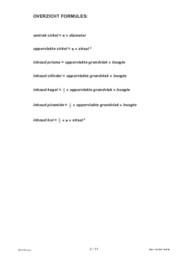 Opgaven examen VMBO GLTL wiskunde 2022, tijdvak 3. Pagina 2