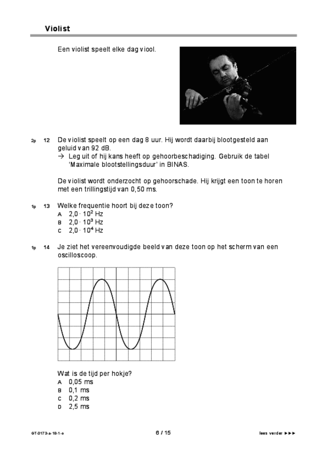 Opgaven examen VMBO GLTL natuur- en scheikunde 1 2018, tijdvak 1. Pagina 6
