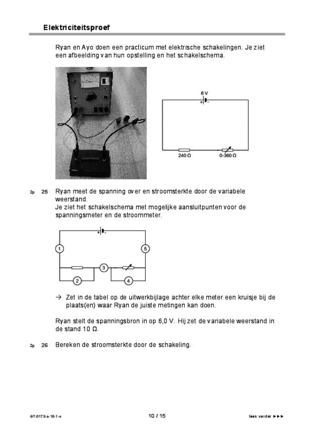 Opgaven examen VMBO GLTL natuur- en scheikunde 1 2018, tijdvak 1. Pagina 10