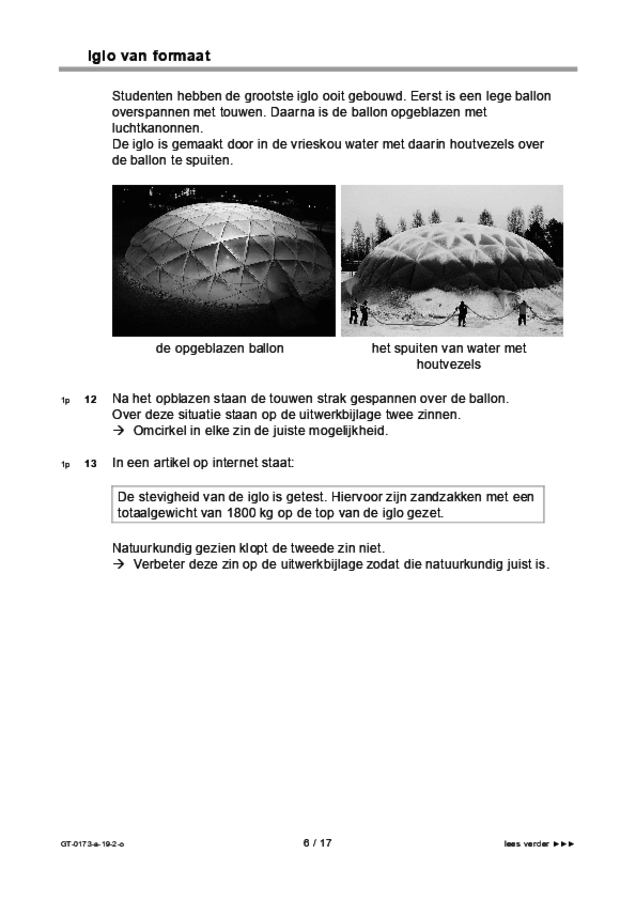 Opgaven examen VMBO GLTL natuur- en scheikunde 1 2019, tijdvak 2. Pagina 6