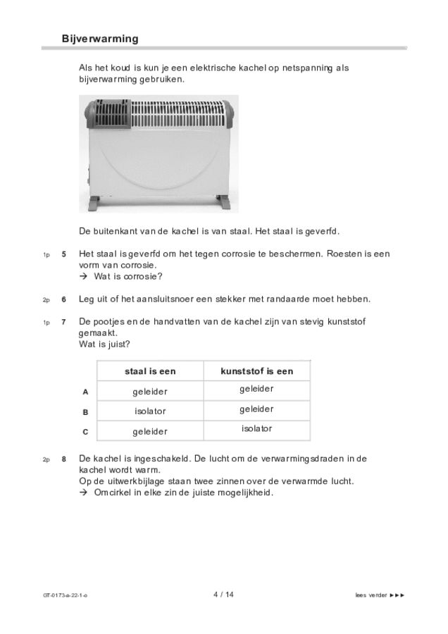 Opgaven examen VMBO GLTL natuur- en scheikunde 1 2022, tijdvak 1. Pagina 4