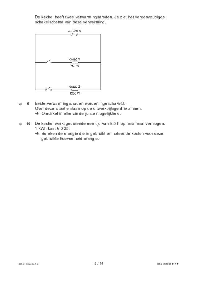 Opgaven examen VMBO GLTL natuur- en scheikunde 1 2022, tijdvak 1. Pagina 5