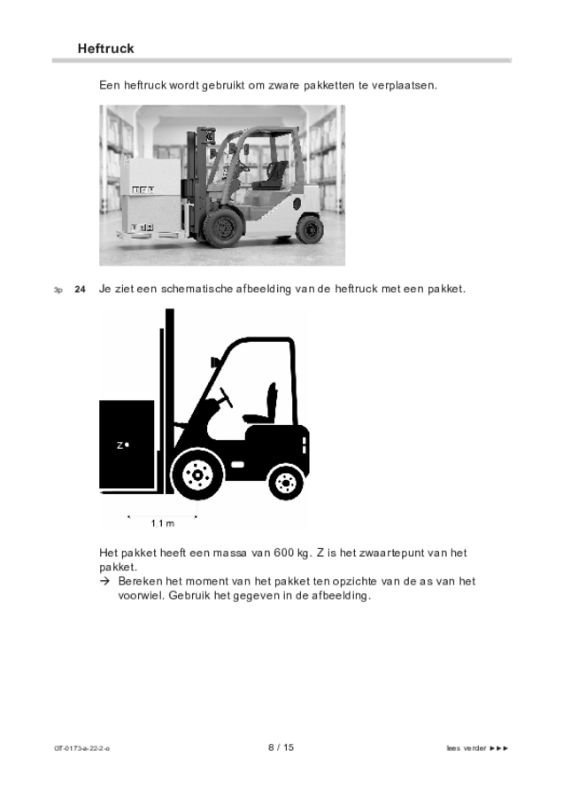 Opgaven examen VMBO GLTL natuur- en scheikunde 1 2022, tijdvak 2. Pagina 8