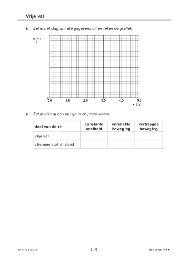 Uitwerkbijlage examen VMBO GLTL natuur- en scheikunde 1 2022, tijdvak 2. Pagina 2