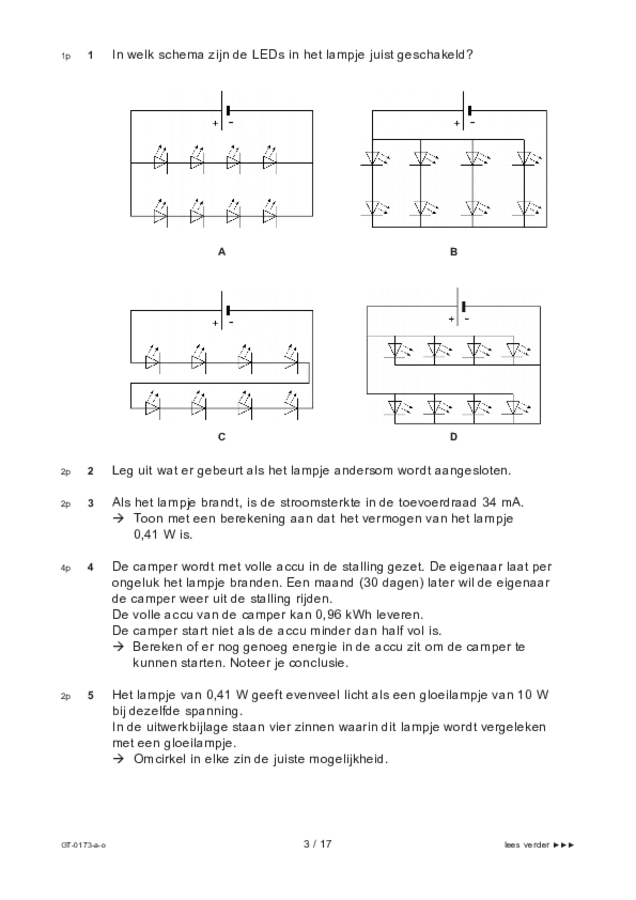Opgaven examen VMBO GLTL natuur- en scheikunde 1 2022, tijdvak 3. Pagina 3