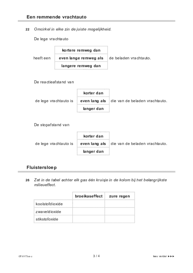 Uitwerkbijlage examen VMBO GLTL natuur- en scheikunde 1 2022, tijdvak 3. Pagina 3