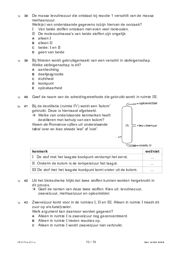 Opgaven examen VMBO GLTL natuur- en scheikunde 2 2022, tijdvak 1. Pagina 13