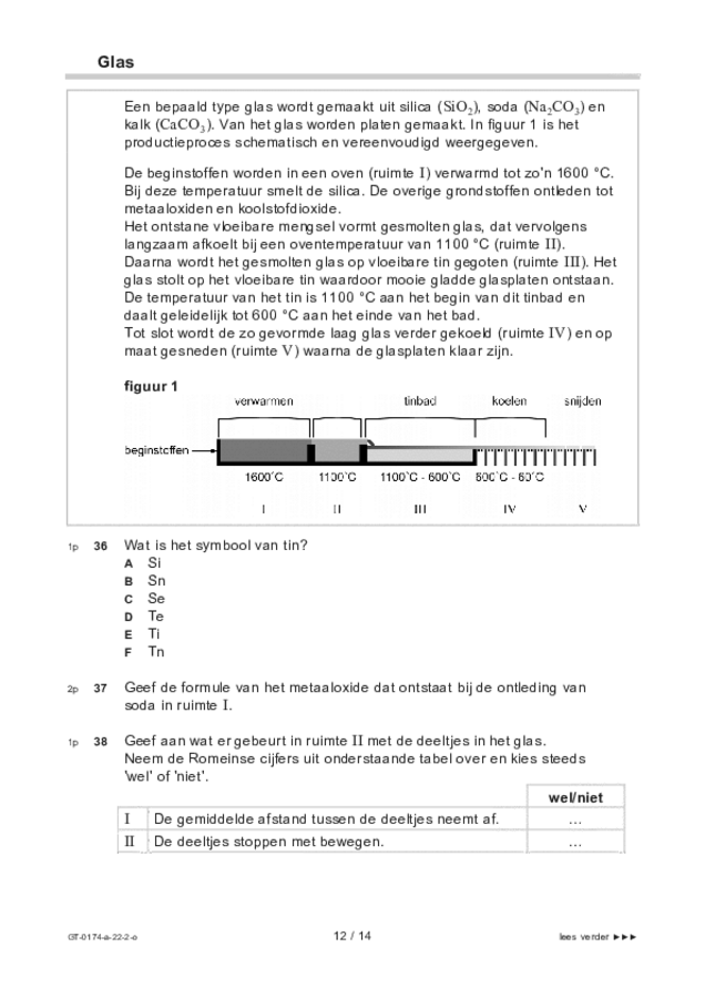 Opgaven examen VMBO GLTL natuur- en scheikunde 2 2022, tijdvak 2. Pagina 12