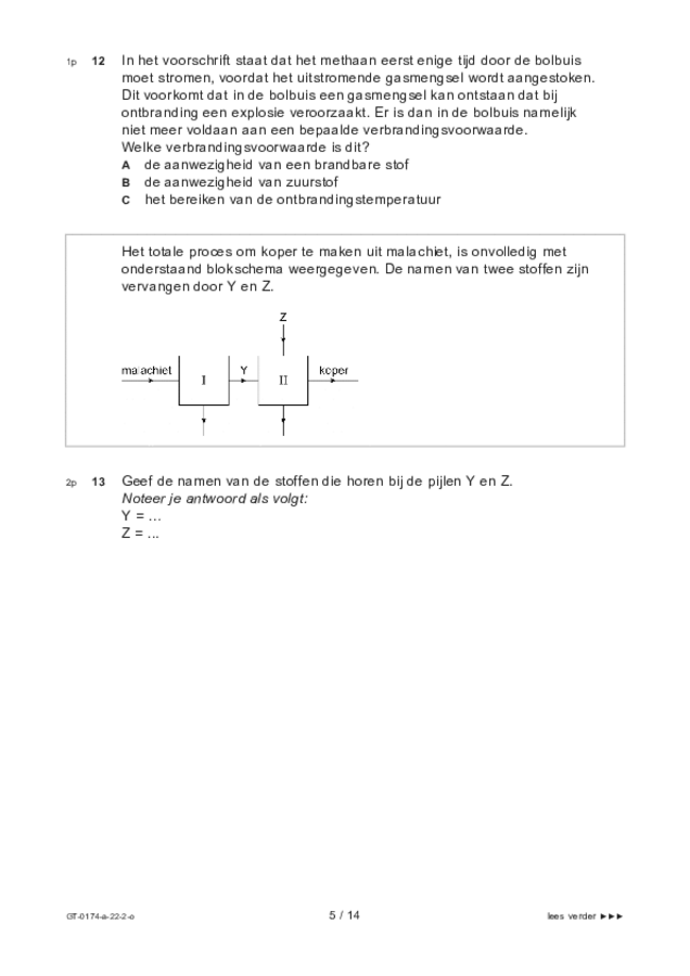Opgaven examen VMBO GLTL natuur- en scheikunde 2 2022, tijdvak 2. Pagina 5