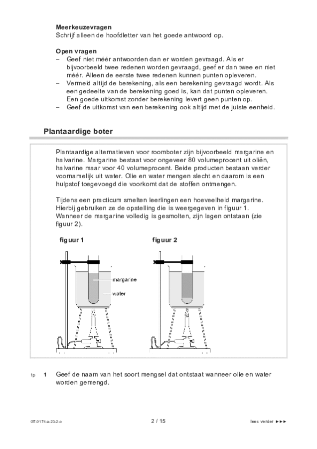 Opgaven examen VMBO GLTL natuur- en scheikunde 2 2023, tijdvak 2. Pagina 2