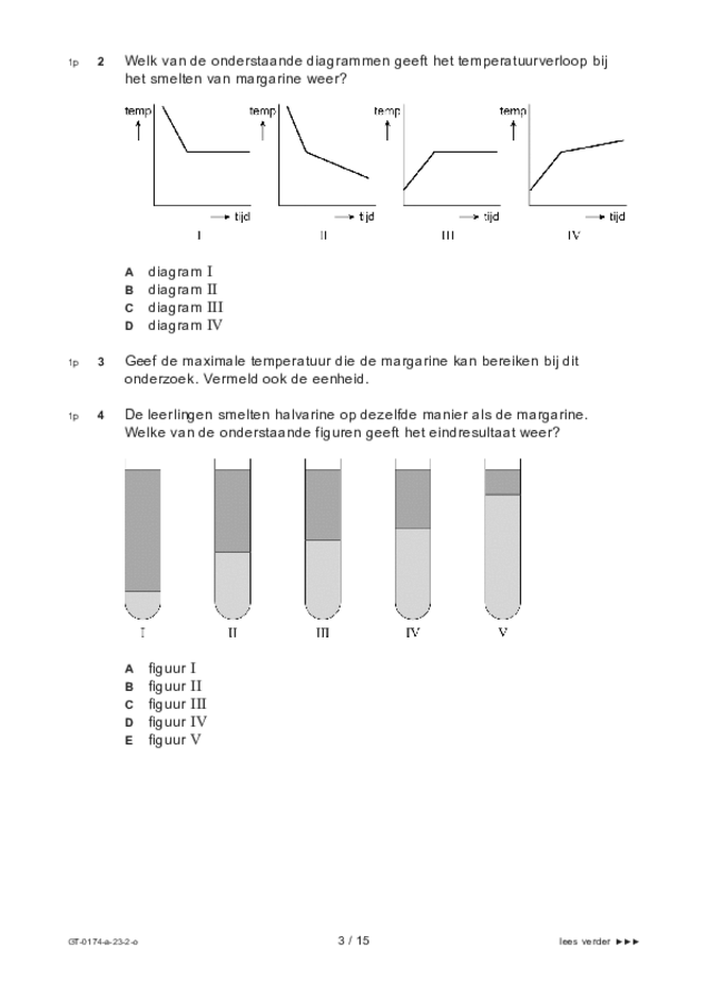 Opgaven examen VMBO GLTL natuur- en scheikunde 2 2023, tijdvak 2. Pagina 3