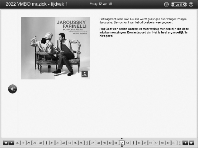 Opgaven examen VMBO GLTL muziek 2022, tijdvak 2. Pagina 51