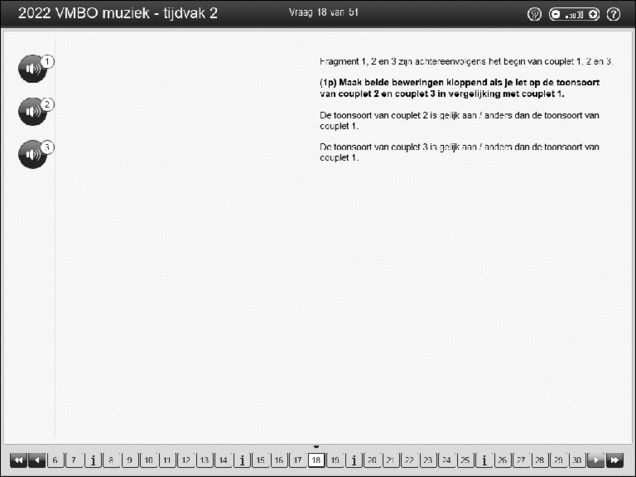Opgaven examen VMBO GLTL muziek 2022, tijdvak 2. Pagina 24