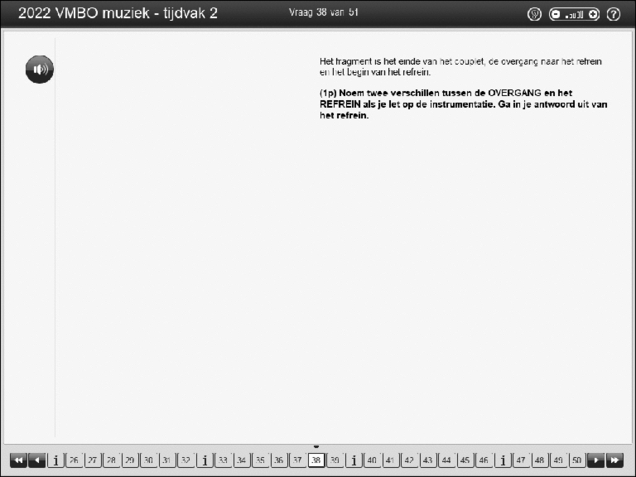 Opgaven examen VMBO GLTL muziek 2022, tijdvak 2. Pagina 47