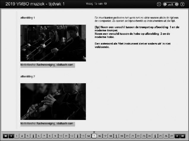 Opgaven examen VMBO GLTL muziek 2019, tijdvak 1. Pagina 21