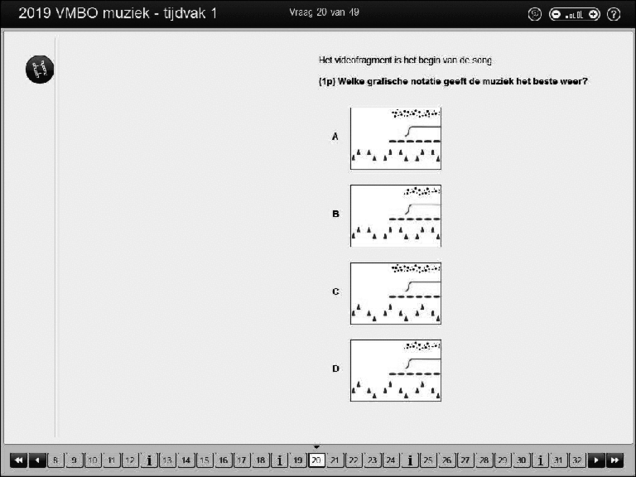 Opgaven examen VMBO GLTL muziek 2019, tijdvak 1. Pagina 27