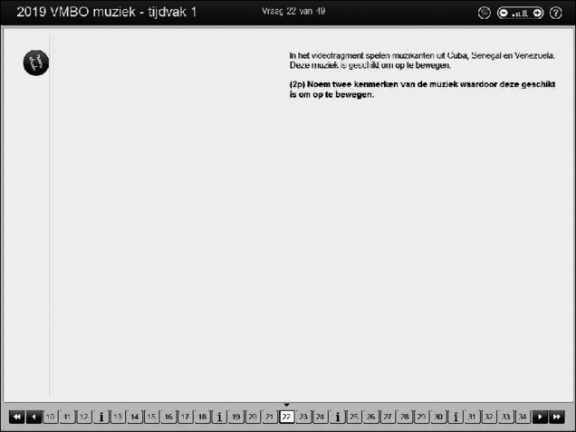 Opgaven examen VMBO GLTL muziek 2019, tijdvak 1. Pagina 29