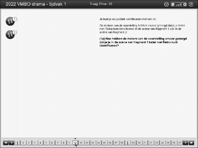 Opgaven examen VMBO GLTL drama 2022, tijdvak 1. Pagina 13