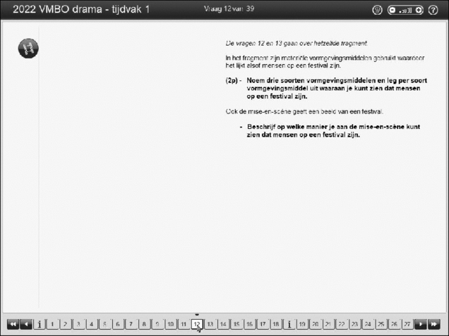 Opgaven examen VMBO GLTL drama 2022, tijdvak 1. Pagina 15