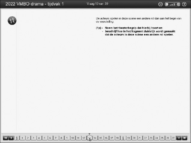 Opgaven examen VMBO GLTL drama 2022, tijdvak 1. Pagina 16