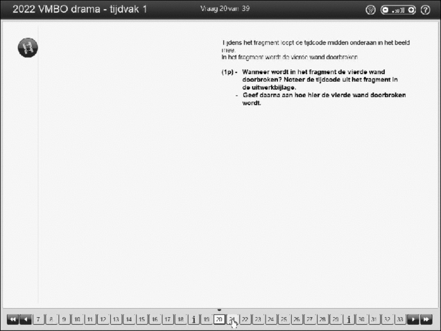 Opgaven examen VMBO GLTL drama 2022, tijdvak 1. Pagina 24