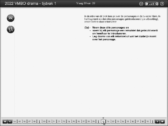Opgaven examen VMBO GLTL drama 2022, tijdvak 1. Pagina 35