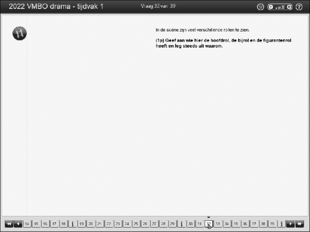 Opgaven examen VMBO GLTL drama 2022, tijdvak 1. Pagina 37