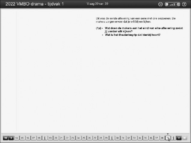 Opgaven examen VMBO GLTL drama 2022, tijdvak 1. Pagina 44