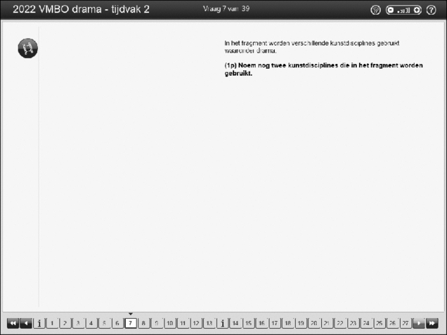 Opgaven examen VMBO GLTL drama 2022, tijdvak 2. Pagina 11