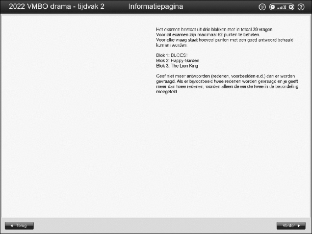 Opgaven examen VMBO GLTL drama 2022, tijdvak 2. Pagina 3