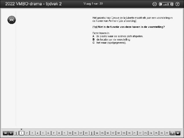 Opgaven examen VMBO GLTL drama 2022, tijdvak 2. Pagina 5
