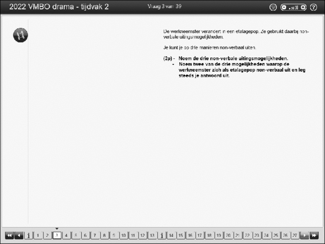 Opgaven examen VMBO GLTL drama 2022, tijdvak 2. Pagina 7
