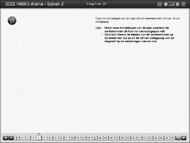 Opgaven examen VMBO GLTL drama 2022, tijdvak 2. Pagina 8