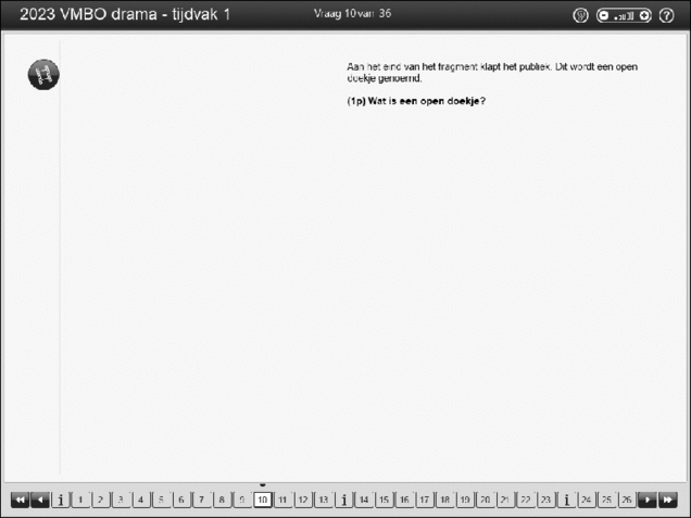 Opgaven examen VMBO GLTL drama 2023, tijdvak 1. Pagina 13