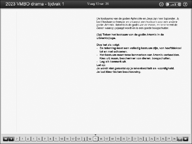 Opgaven examen VMBO GLTL drama 2023, tijdvak 1. Pagina 19