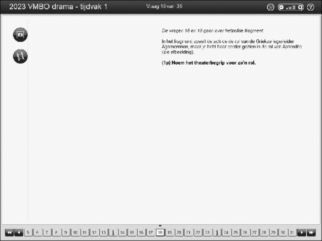 Opgaven examen VMBO GLTL drama 2023, tijdvak 1. Pagina 22