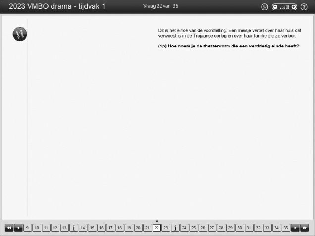 Opgaven examen VMBO GLTL drama 2023, tijdvak 1. Pagina 26