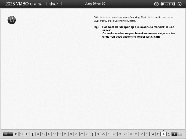 Opgaven examen VMBO GLTL drama 2023, tijdvak 1. Pagina 41