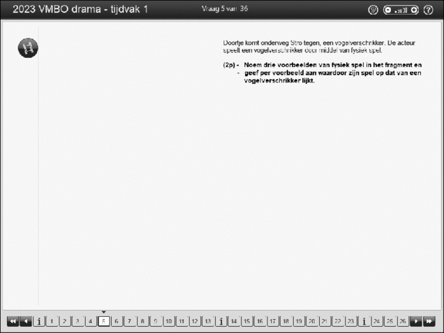 Opgaven examen VMBO GLTL drama 2023, tijdvak 1. Pagina 8