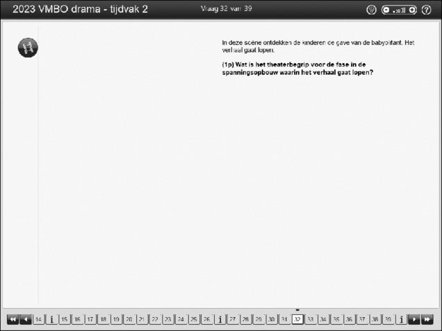 Opgaven examen VMBO GLTL drama 2023, tijdvak 2. Pagina 37