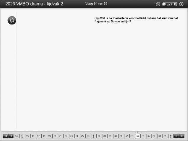Opgaven examen VMBO GLTL drama 2023, tijdvak 2. Pagina 39