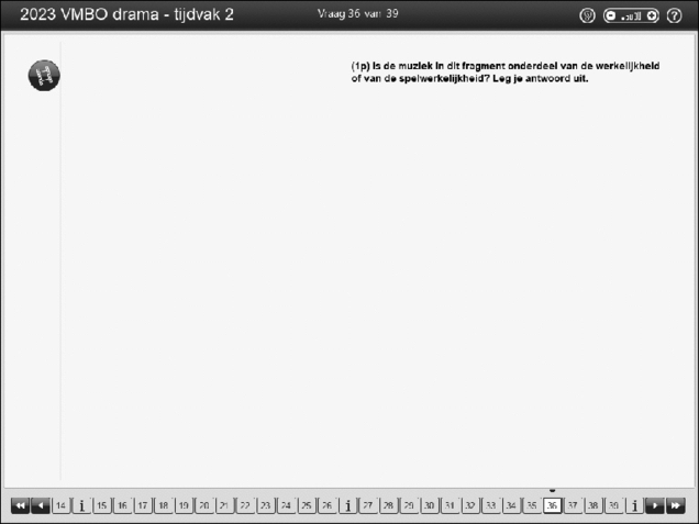 Opgaven examen VMBO GLTL drama 2023, tijdvak 2. Pagina 41