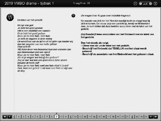 Opgaven examen VMBO GLTL drama 2019, tijdvak 1. Pagina 13