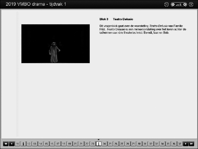 Opgaven examen VMBO GLTL drama 2019, tijdvak 1. Pagina 29