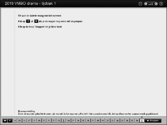 Opgaven examen VMBO GLTL drama 2019, tijdvak 1. Pagina 45